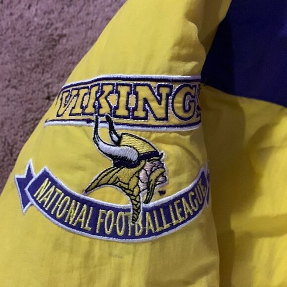 Vintage‎ Nutmeg Minnesota Vikings Puffer Jacket - Picture 4 of 7